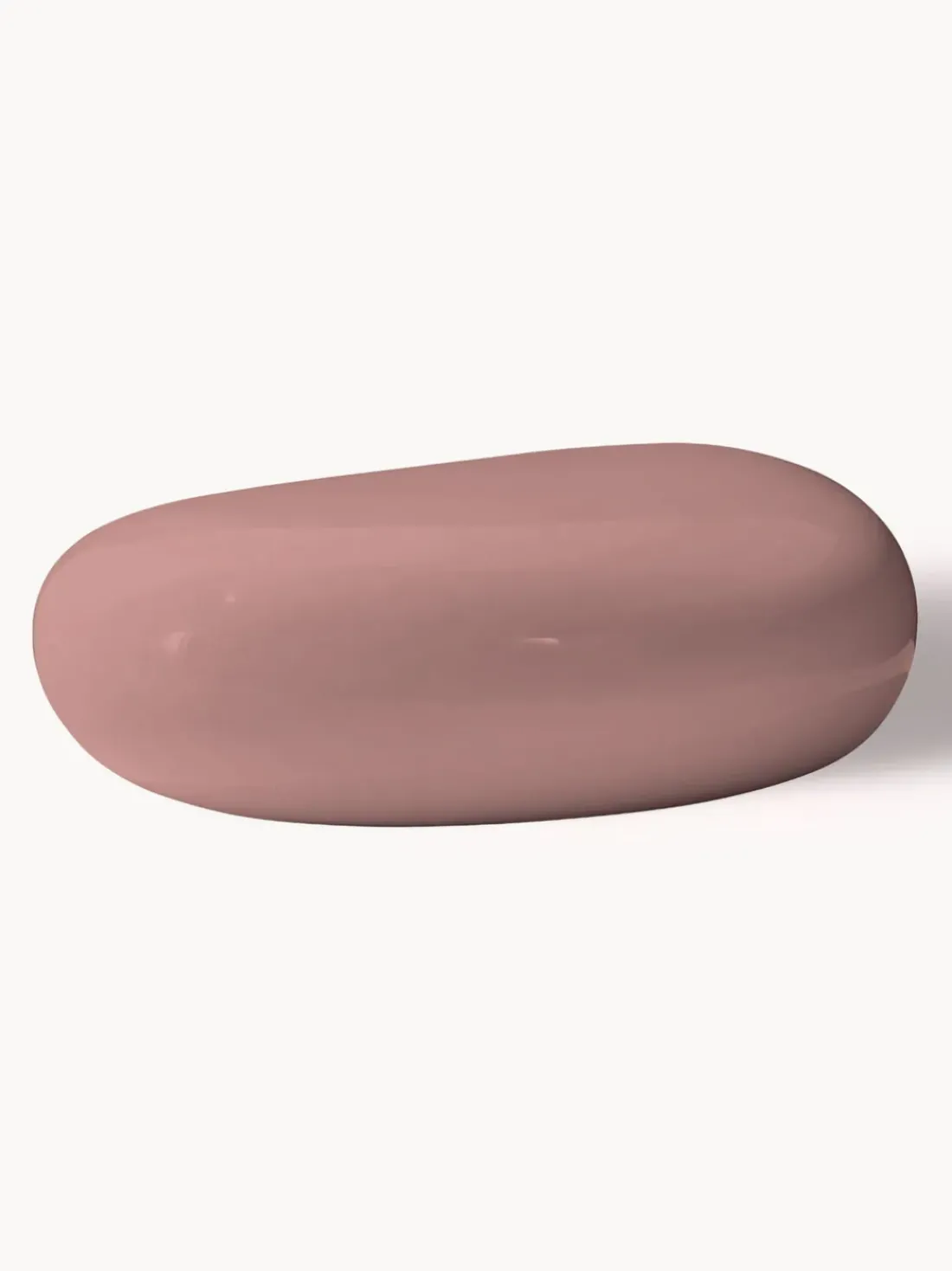 Mesa de centro de vidrio con forma orgánica Koishi