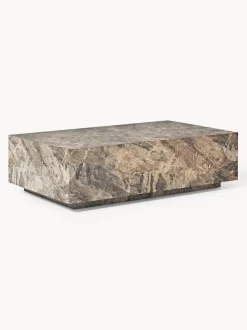 Mesa de centro en look mármol Lesley