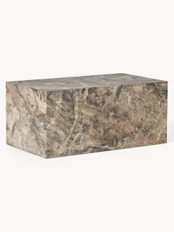 Mesa de centro en look mármol Lesley