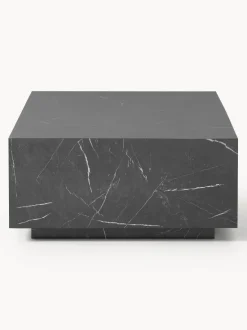 Mesa de centro en look mármol Lesley