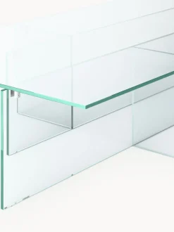 Mesa de centro grande de vidrio Anouk, 160 cm