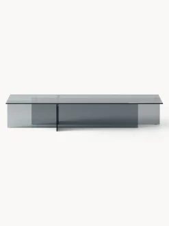 Mesa de centro grande de vidrio Anouk, 160 cm