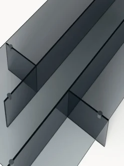 Mesa de centro grande de vidrio Anouk, 160 cm