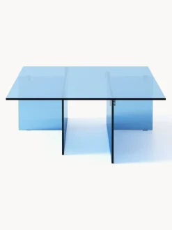Mesa de centro grande de vidrio Anouk, 160 cm