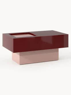 Mesa de centro rectangular con espacio de almacenamiento Alessa