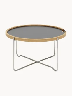 Mesa de centro redonda con bandeja reversible CH417