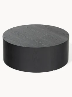 Mesa de centro redonda de madera Dan