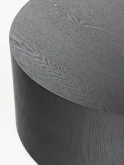 Mesa de centro redonda de madera Dan