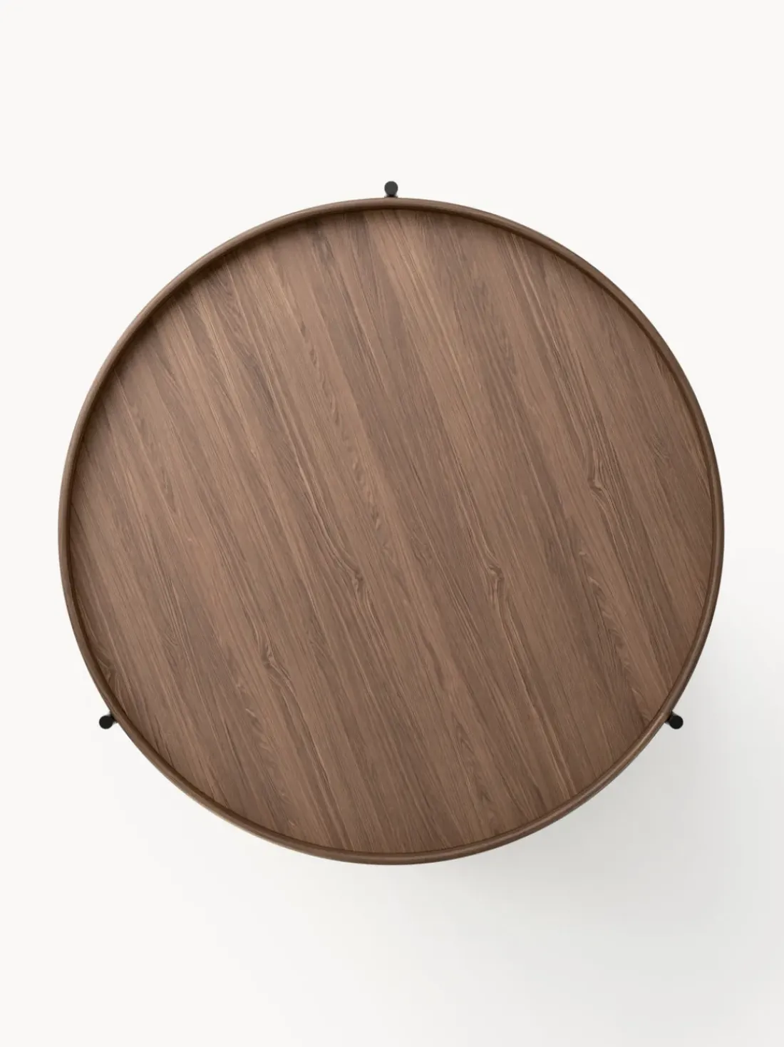 Mesa de centro redonda de madera Renee