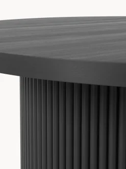 Mesa de centro redonda de madera Nele