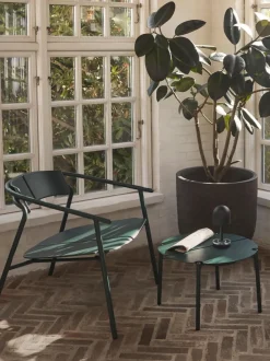Mesa de centro redonda de metal para jardín Novo