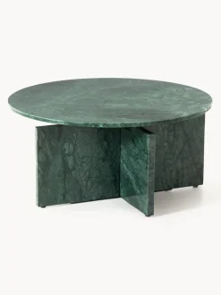 Mesa de centro redonda de mármol Marisa