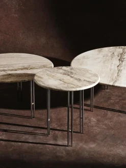 Mesa de centro redonda de mármol IOI, Ø 100 cm