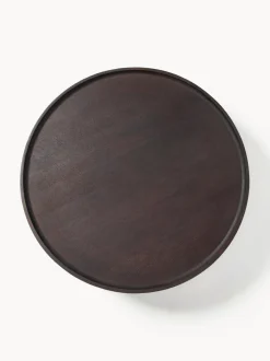 Mesa de centro redonda XL de madera de mango Benno
