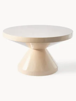 Mesa de centro redonda Zig Zag