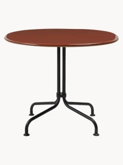 Mesa de comedor bistro redonda con tablero de cerámica Carmel, Ø 75 x 73 cm