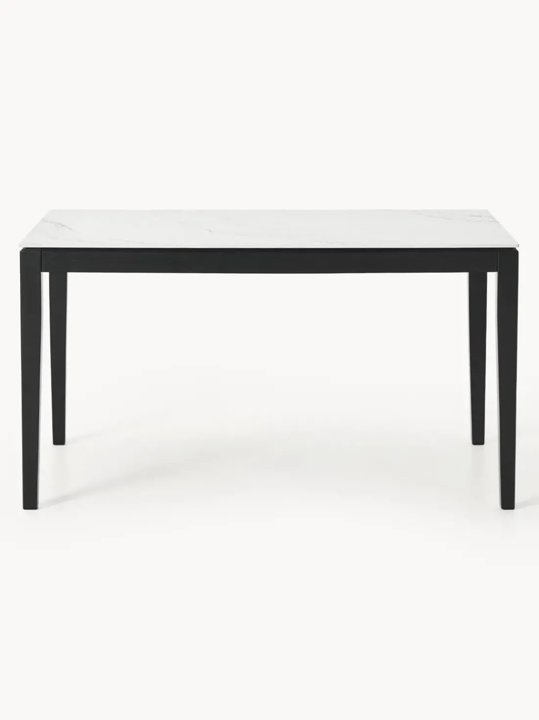 Mesa de comedor con tablero en look mármol Jackson, tamaños diferentes