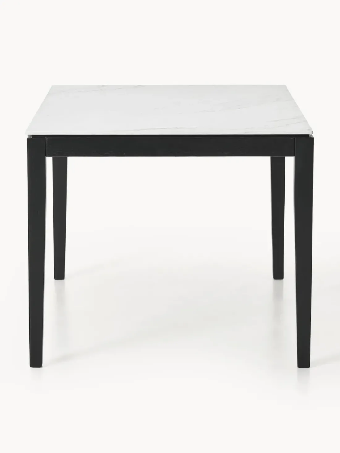 Mesa de comedor con tablero en look mármol Jackson, tamaños diferentes