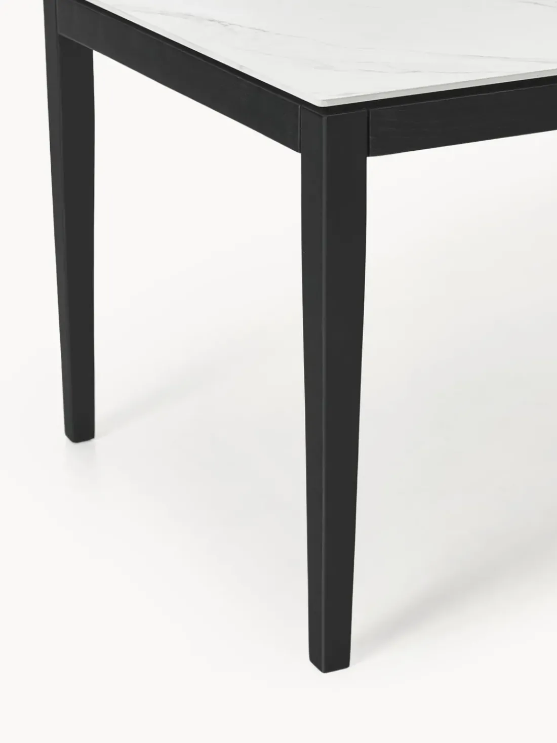 Mesa de comedor con tablero en look mármol Jackson, tamaños diferentes