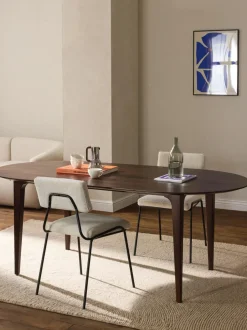 Mesa de comedor de madera de mango Archie, tamaños diferentes