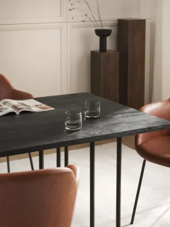 Mesa de comedor de madera de mango Luca, tamaños diferentes