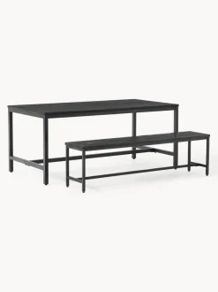 Mesa de comedor de madera de mango Raw