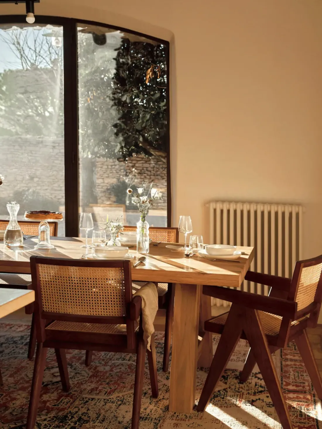 Mesa de comedor de madera de roble Ashton, tamaños diferentes