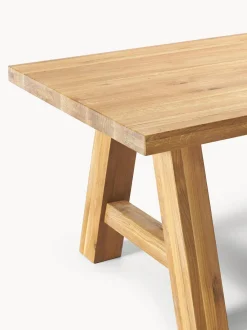 Mesa de comedor de madera de roble Ashton, tamaños diferentes