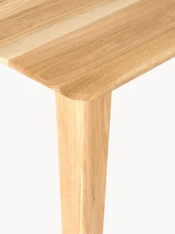Mesa de comedor de madera de roble maciza Archie, tamaños diferentes