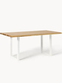 Mesa de comedor de madera de roble Oliver, tamaños diferentes