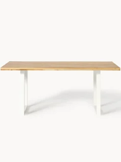 Mesa de comedor de madera de roble Oliver, tamaños diferentes