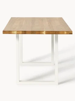 Mesa de comedor de madera de roble Oliver, tamaños diferentes