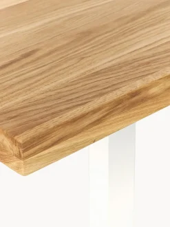 Mesa de comedor de madera de roble Oliver, tamaños diferentes