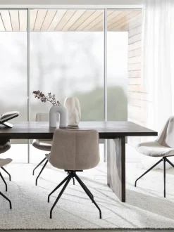 Mesa de comedor de madera de roble Emmett, 240 x 95 cm