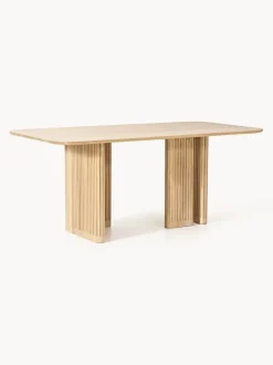 Mesa de comedor de madera de roble Jolka, tamaños diferentes