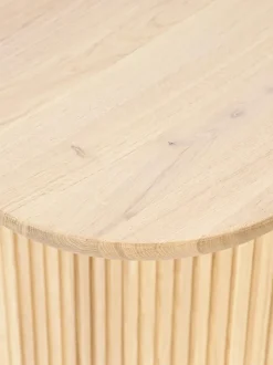 Mesa de comedor de madera de roble Jolka, tamaños diferentes