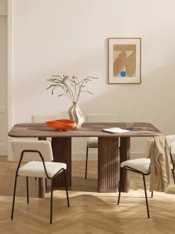 Mesa de comedor de madera de roble Jolka, tamaños diferentes