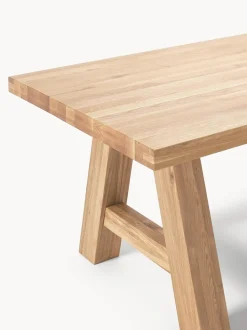 Mesa de comedor de madera de roble Ashton, tamaños diferentes