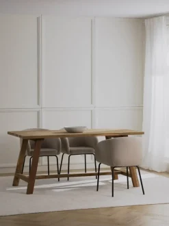 Mesa de comedor de madera de teca Lawas, tamaños diferentes