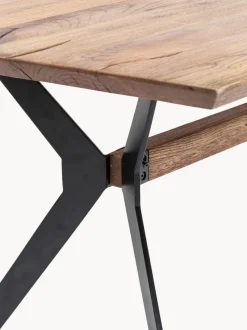 Mesa de comedor de madera roble Downtown, tamaños diferentes