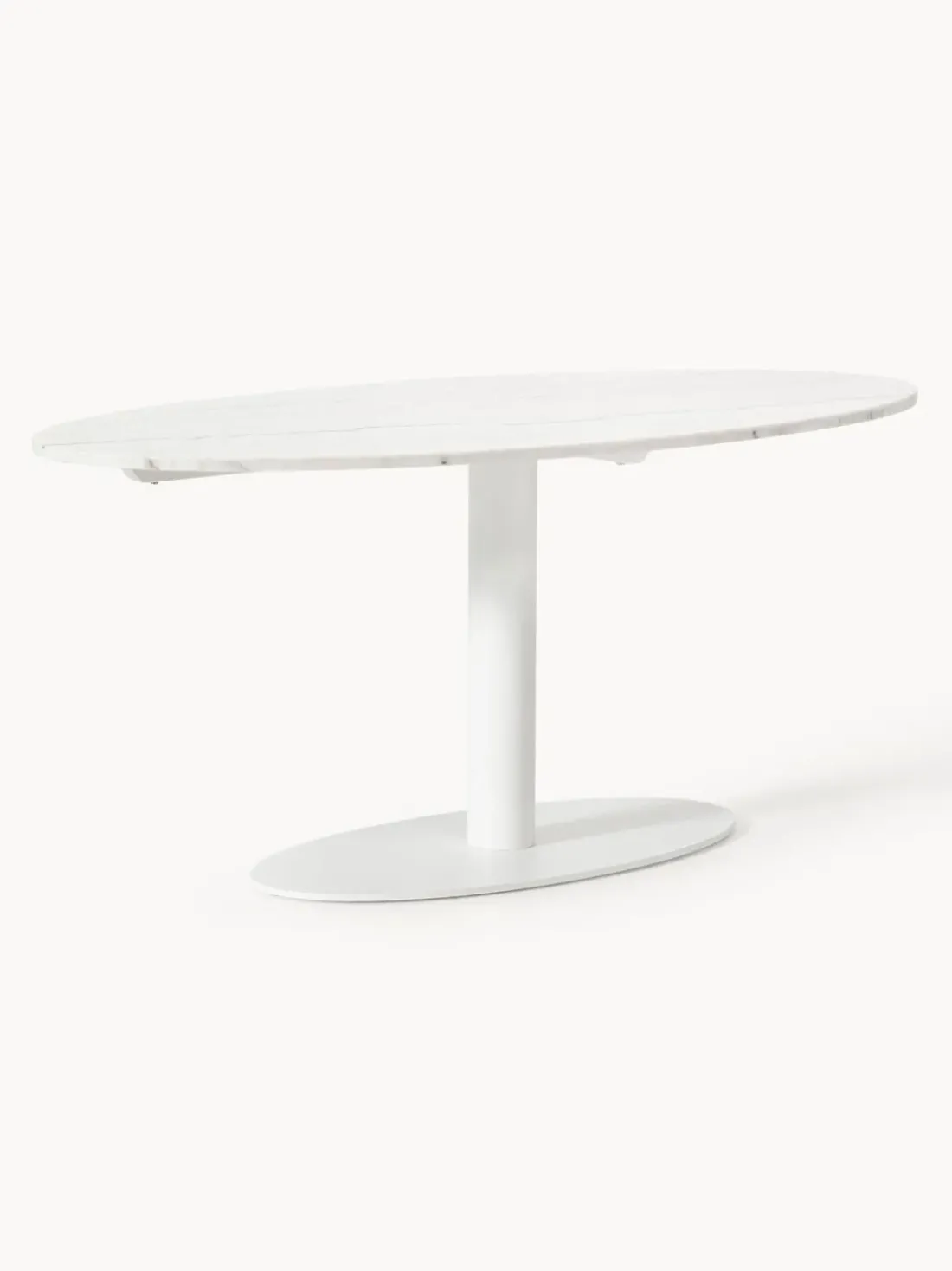 Mesa de comedor de mármol ovalada Miley