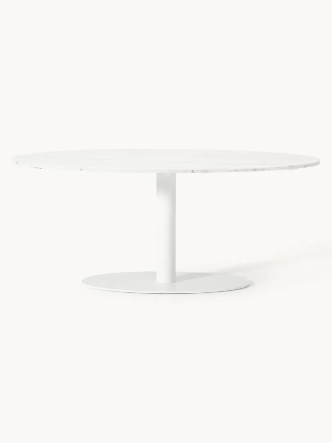 Mesa de comedor de mármol ovalada Miley