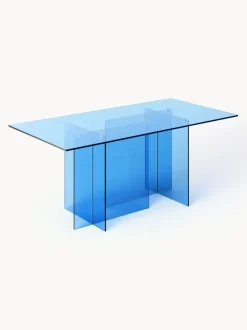 Mesa de comedor de vidrio Anouk, tamaños diferentes