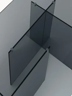 Mesa de comedor de vidrio Anouk, tamaños diferentes