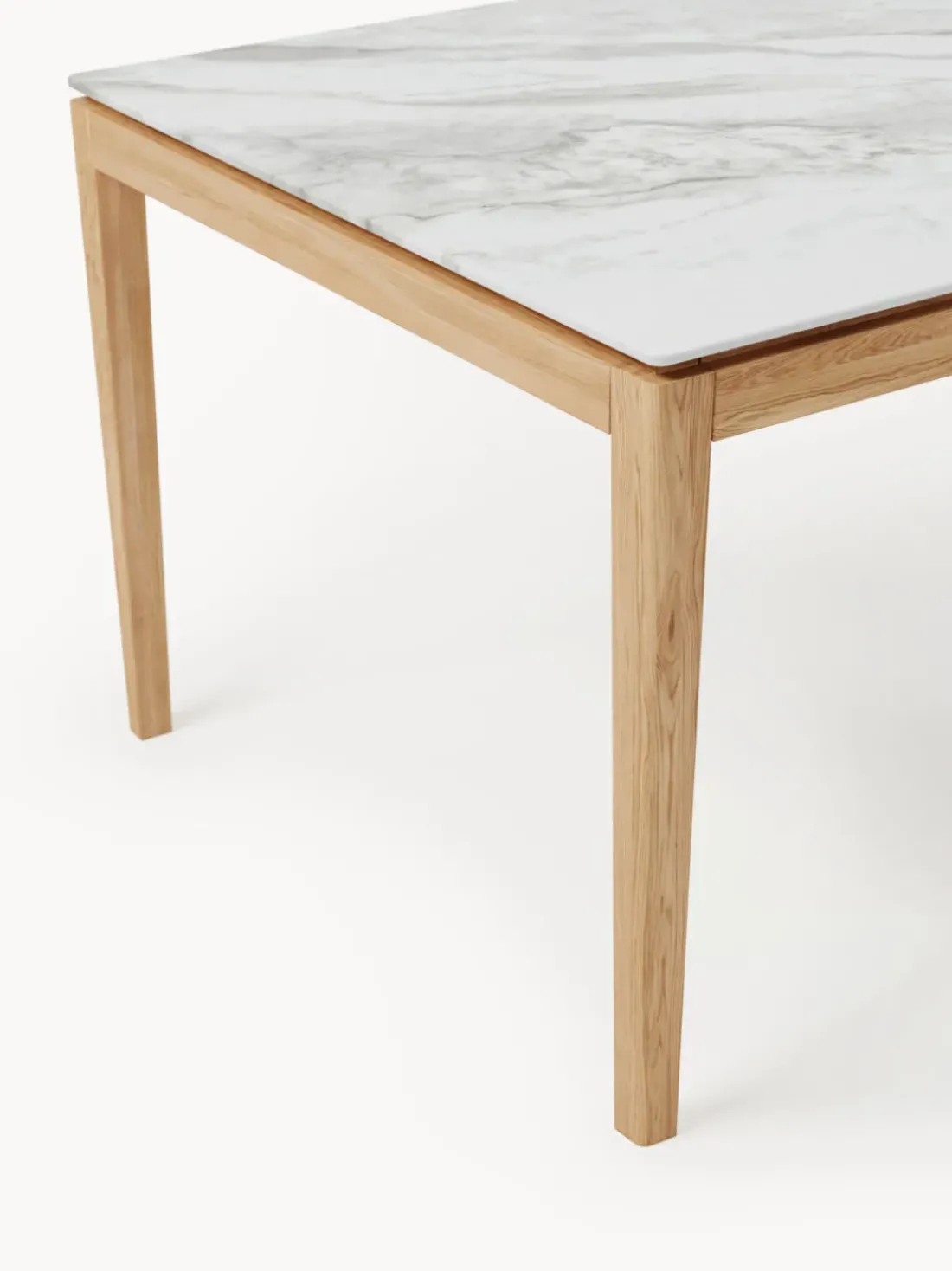 Mesa de comedor en look mármol Jackson, tamaños diferentes