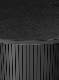 Mesa de comedor extensible acanalada Filo, 120 - 160 x 75 cm