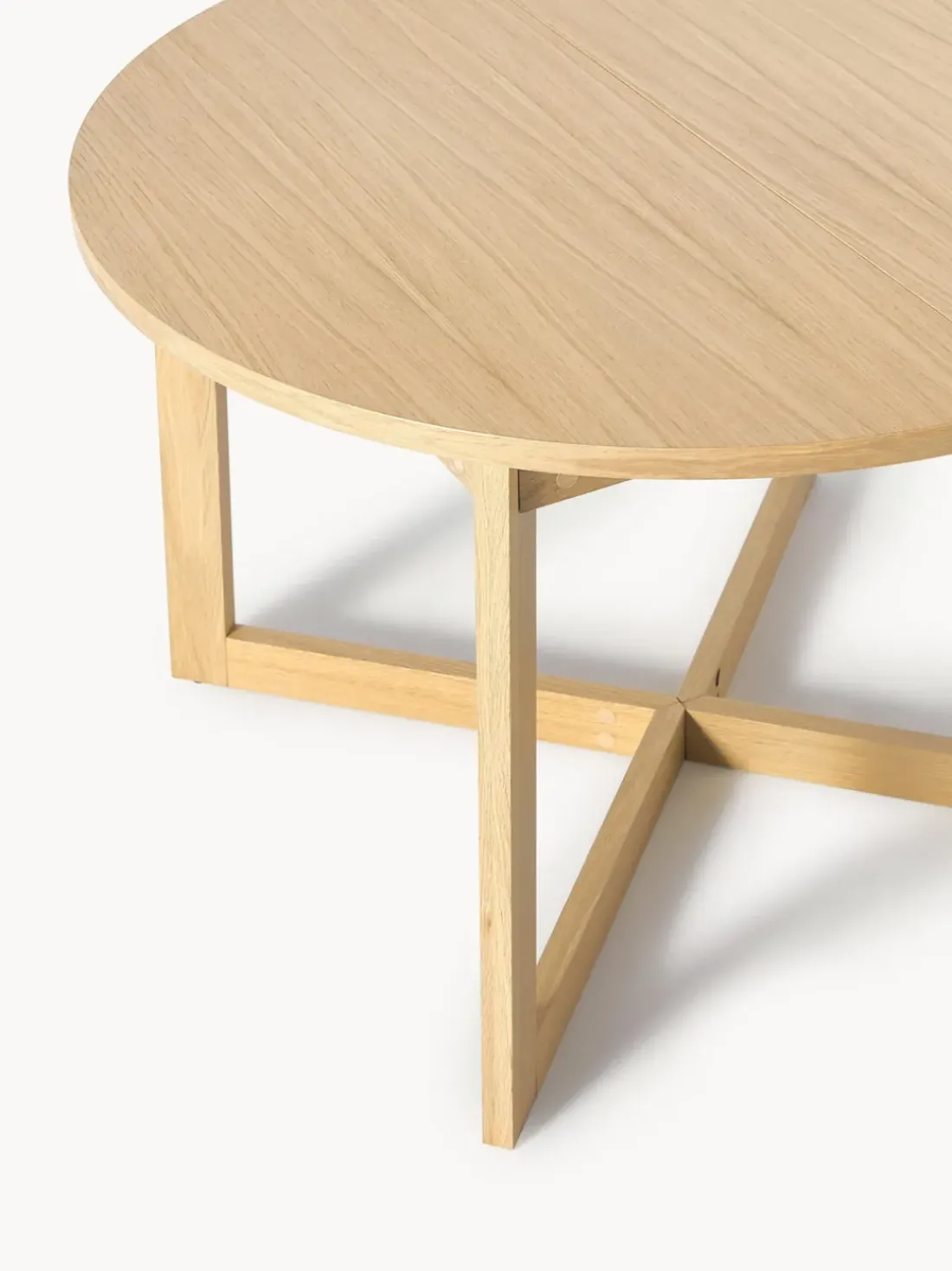 Mesa de comedor extensible Bennet, 115 - 215 x 75 cm