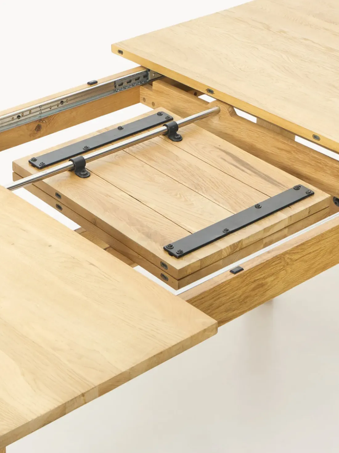 Mesa de comedor extensible Ethan, tamaños diferentes