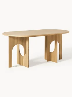 Mesa de comedor ovalada Apollo, tamaños diferentes