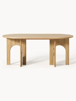 Mesa de comedor ovalada Apollo, tamaños diferentes